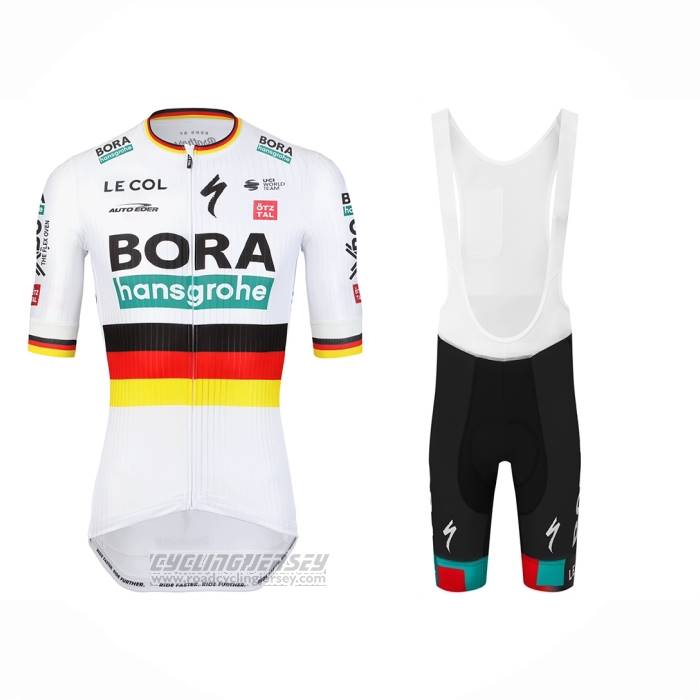 2023 Cycling Jersey Bora-hansgrone Black Red Yellow Short Sleeve And Bib Short
